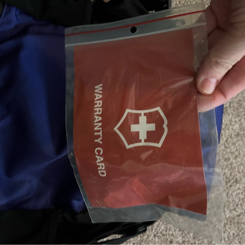 Victorinox Men's Backpack in Blue and Black - Picture 9 of 13